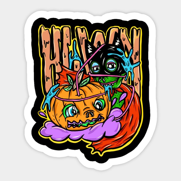 hallowen Sticker by Pararel terror